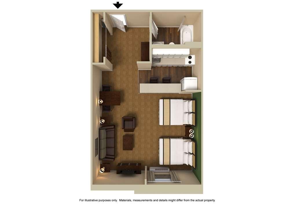 Extended Stay America Select Suites - Des Moines - West Des Moines Clive Номер фото